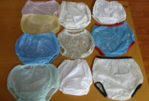 plastic diaper pants